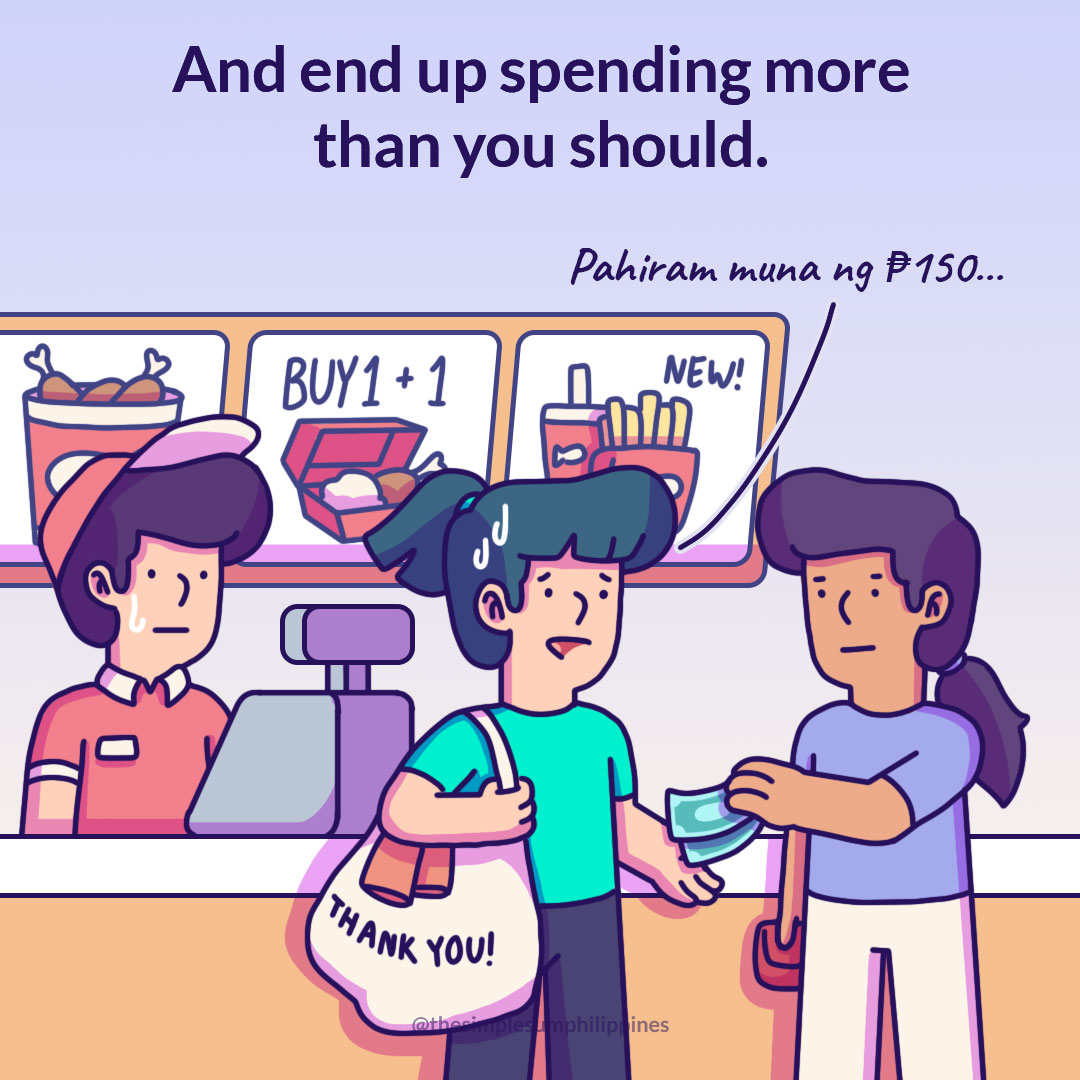 Or do you end up spending more money?