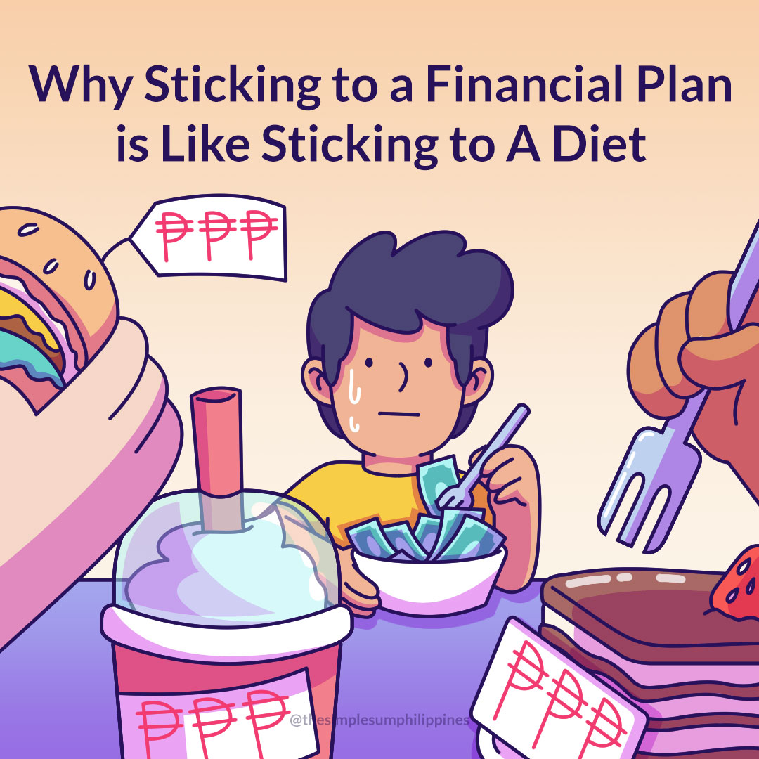 How do you keep sticking to a financial plan?